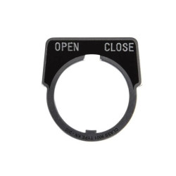 Legenda do przycisku, Harmony 9001K, 30 mm, T K, oznakowana OPEN/CLOSE, 9001KN246