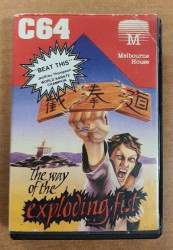 The way of the Exploding Fist - Commodore 64 Tape