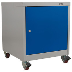 Sealey API5659 Mobile Industrial Cabinet 1 Shelf Locker