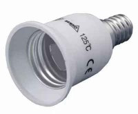 ZAR-OPR14-E27 Gniazdo przejściówka: gwint E14 - gniazdo E27