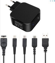 R2GNINDSACADPTR Universal mains adapter for Nintendo