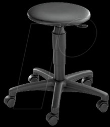 72260 D10 Topstar TEC 60 work stool, black