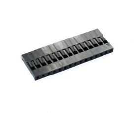 Obudowa złacza czarna 1x15PIN r.2.54mm (10 szt) /1130