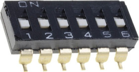 A6S-2101-H przełącznik dip switch 5 polowy; SMD