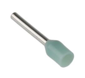 Końcówka tulejkowa izolowana 0.34mm² długość 8mm Turkusowy średnica 0.8mm Izolowane RS PRO