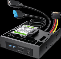 G-MP01CR-5 Front panel, with 2.5" SSD mounting frame
