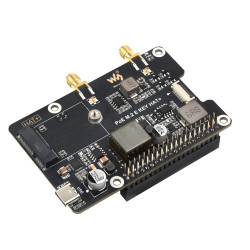 M.2 E-Key PoE HAT for Raspberry Pi 5
