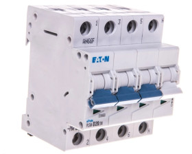 Wyłącznik nadprądowy 3P+N D 20A 10kA AC PLSM-D20/3N-MW 242567
