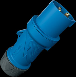 CEE plug, 3 pole, 16 A/230 V, 6 h, IP54, 13521