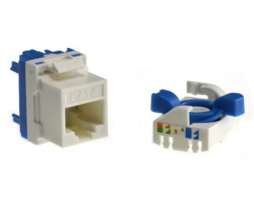 Moduł keystone RJ45 UTP kat.6 nieekranowany przekręcany NEKU