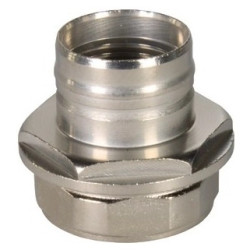 Flange socket, M12, front mounting for socket inserts, 21033392001