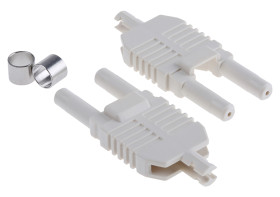 Złącze światłowodowe POF rozmiar włókna: 1mm Duplex