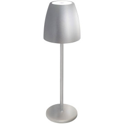 Megatron MT68057 TAVOLA Desk Light LED 2W Silver USB-C Charger 2700K