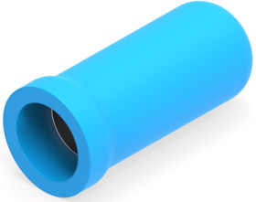 Foil connectorwith insulation, blue, 13.08 mm, 324486