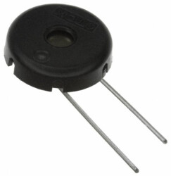 Element sygnalizatorów piezo 30V ac 3 V ac Do montażu na płytce drukowanej Zewnętrzny średnica 12.2 mm Wysokie 60 dB 3.5
