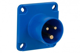Wtyk przemysłowy tablicowy odbiornikowy 16A 3p /FE/ IP44
