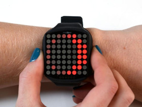 Adafruit TIMESQUARE DIY Watch Kit - Red Display Matrix