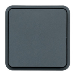 Włącznik światła, 10A, 250V, 1-przyciskowy, IP55, Hager