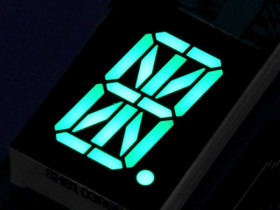 0.8 Inch 16 Segment LED Green - Common Anode