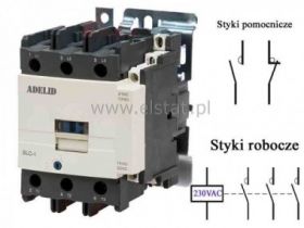 Stycznik cewka: 230V ( 3+ 1xNO 1xNC ) 50A 22kW