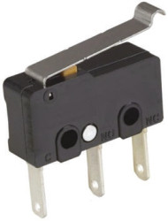 Łącznik Micro z dźwignią z rolką Omron SPDT IP40