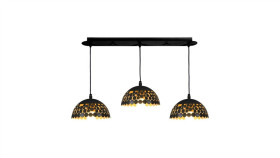 Lampa Wisząca Lisa Black 3Xe27 Ml6136 Milagro