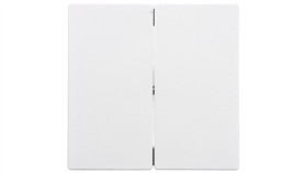 Merten System M Klawisz Podwójny Biały Mtn432525