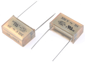 Kondensator papierowy 220nF 300V ac KEMET rozstaw: 25.4mm THT ±10