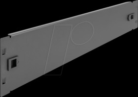 66579 Blind Cover 19", tool free, 2 HE, black