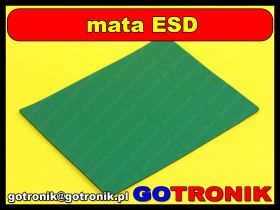 Mata ESD wymiar: 23cm x 18cm