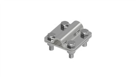 Złącze Uniwersalne 2-Elem. 60X60 Bednarka-Pręt16 Stal Nierdzewna 214.3 Ni...