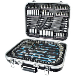 Br&#xFC;der Mannesmann Q25000 QUANTOOL Bit Set 226-Piece Versatile Sizes