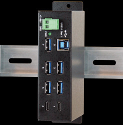 EX-1197HMS 7 port USB 3.0/3.1 metal HUB