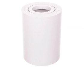 Oprawa sufitowa SENSA, alum, 85x115, IP20, max 50W, okrągła biała