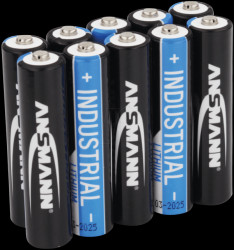 1501-0010 ANSMANN Industrial lithium batteries 10-pack AAA