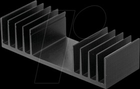 SK 04/1000/SA Heat sink, 1000 mm, aluminum, 1.4 K/W.