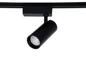 Reflektorek LED 3000K ROCCA czarny do systemu 1 fazowego LP-10192/1W BK Light Prestige