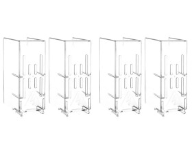 Zestaw czterech osłon zacisków rozłącznika GE 2 tory GEX8312