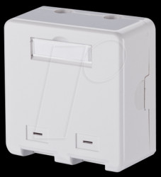 1309150002KE Keystone wall outlet AP 2 port unequipped