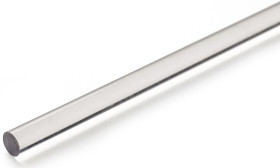 Pręt poliwęglanowy PC, Ø 20mm x 1m, kolor: Przezroczysty