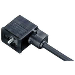 Binder 32 5335 300 000 Solenoid Valve Socket B Molded Black 1pc