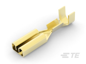 Styk zagniatany Żeński TE Connectivity FASTON 110 24AWG Drut przelotowy