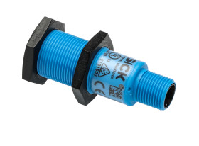 Czujnik zbliżeniowy M18 Ultradźwiękowy 150 mm SICK 15 → 30 V prądu stałego długość 52.7mm Gwintowany