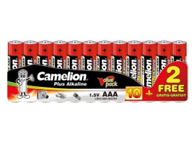 Camelion Alkaline AAA batteries - 1200 mah - 12 pcs