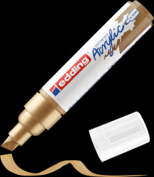 4-5000924 Acrylic marker, 5 mm-10 mm, rich gold