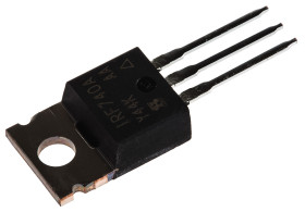 MOSFET N-kanałowy 10 A TO-220AB 400 V Pojedynczy 125 W 550 miliomów