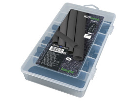 Asortyment węży termokurczliwych 3:1 czarny 25 części 267204 HAUPA