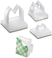 Zacisk kablowy 11.9 x 11.9 x 14.3mm materiał: Nylon 66 Naturalny uchwyt kabla +85°C