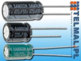 Kondensatory elektrolityczne 220uF 16V 85°