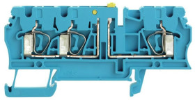 Złączka szynowa rozłączalno-pomiarowa ZTR 2.5/3AN BL 8731730000 /100szt./